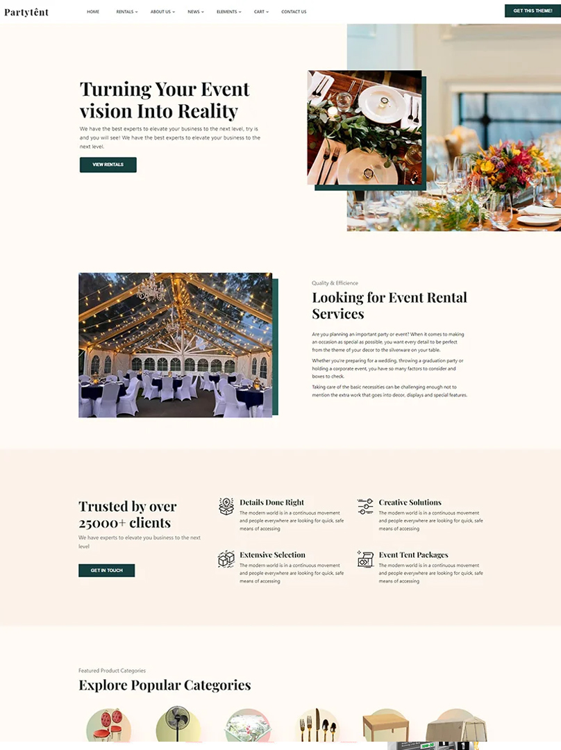 Partytent Template